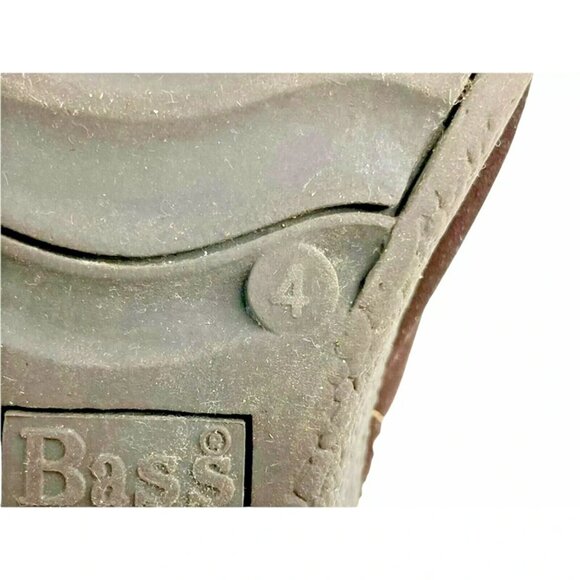 Bass Womens Brown‎ Suede Round Toe Mid Calf Comfort Snow Boots Size US 4 - Picture 8 of 8